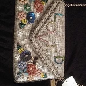 Handbag by Mary Frances bag name Love is in the Ai